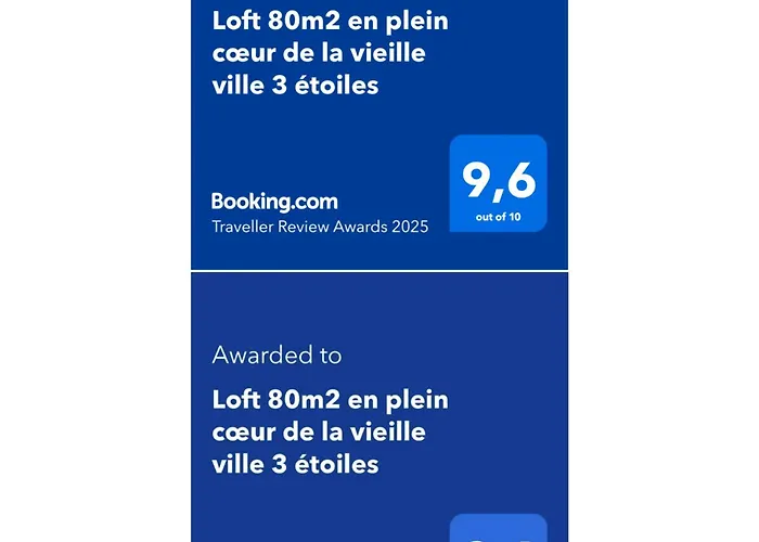 Loft 80M2 En Plein Coeur De La Vieille Ville 3 Etoiles